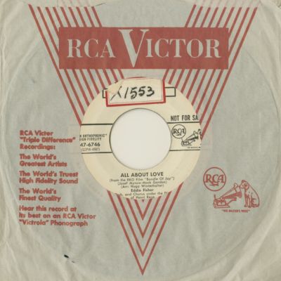 All About Love / Some Day Soon (1956)