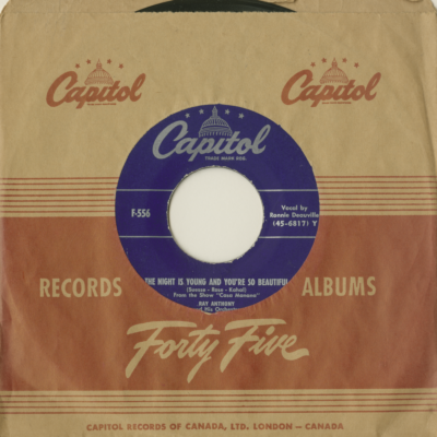 All Anthony And No Cleopatra / The Night Is Young And You're So Beautiful (1950)