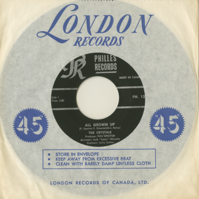 All Grown Up / Irving