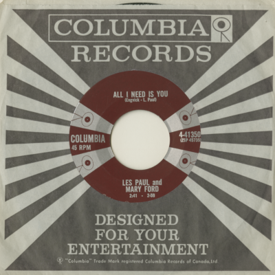 All I Need Is You / At The Sav-A-Penny Super Store