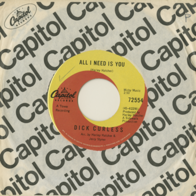 All I Need Is You / Tears Instead Of Cheers