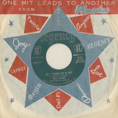 All I Wanna Do Is Cry / Busy Little Boy (1962)