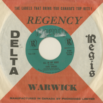 All In My Mind / Come Back My Love (1960)