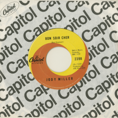 All The Crying In The World / Bon Soir Cher