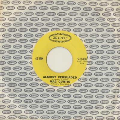 Almost Persuaded / The Friendly City