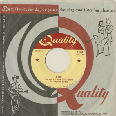 Alone, Why Must I Be Alone / I Walked Beside The Sea