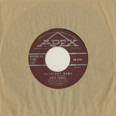 Alright Mama / Leave Me Be