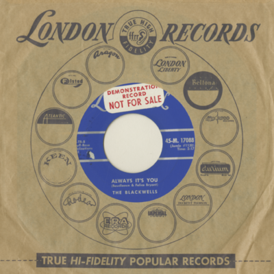 Always Its You / Honey Honey (1960)