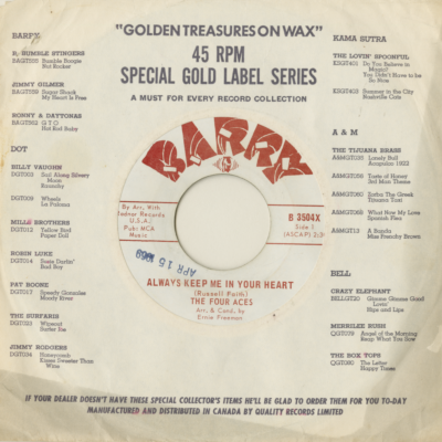 Always Keep Me In Your Heart / Didn't We