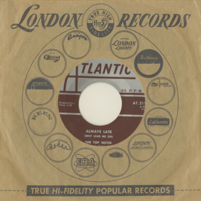 Always Late Why Lead Me On / Twist And Shout (1961)