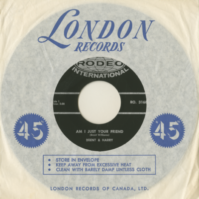 Am I Just Your Friend / I'll Go Steppin' Too (1963)