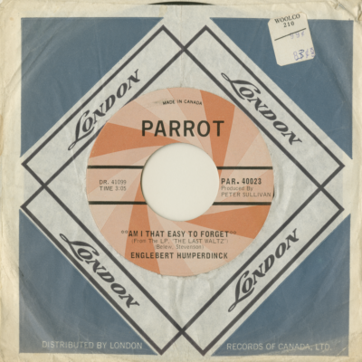 Am I That Easy To Forget / Pretty Ribbons (1967)