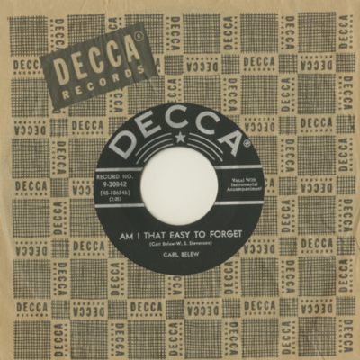 Am I That Easy To Forget / Such Is Life