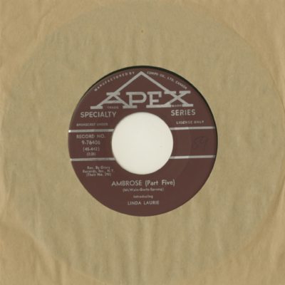 Ambrose Part Five / Ooh What A Lover (1959)