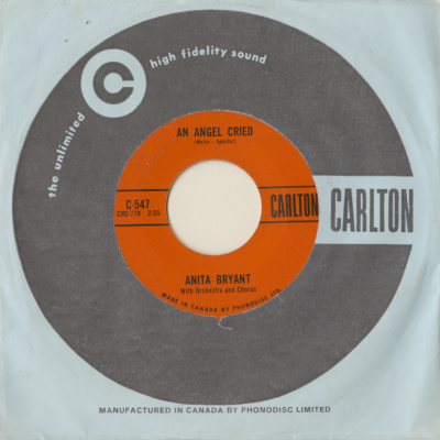 An Angel Cried / I Can't Do It By Myself (1961)
