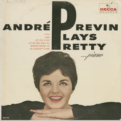 André Previn Plays Pretty