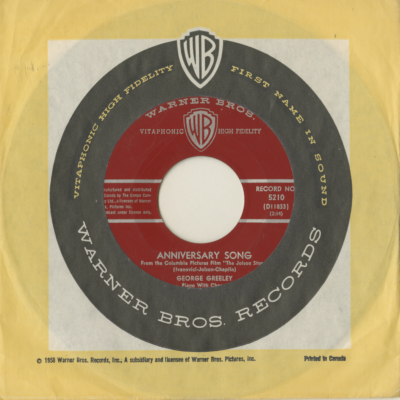 Anniversary Song / Unchained Melody