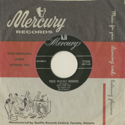 These Worldy Wonders / Another Time Another Place