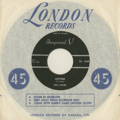 Anytime / The Riddle Of My Love (1963)