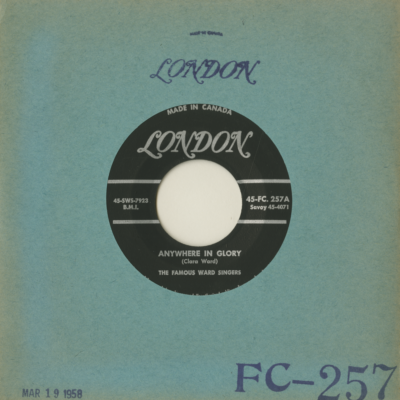 Anywhere In Glory / Hold Back The Tears