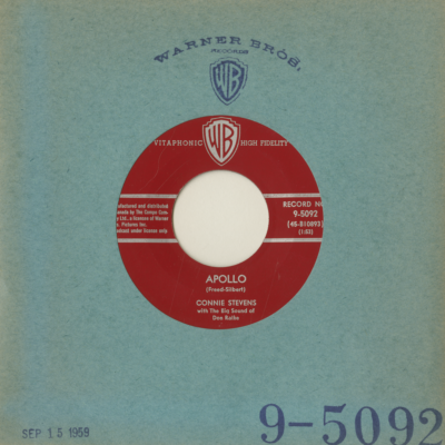 Apollo / Why Do I Cry For Joey (1959)