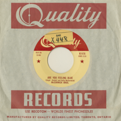 Are You Feeling Blue / Bugle Call Rag (1956)