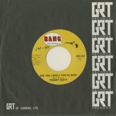 Are You Lonely For Me Baby / Am I Grooving You  (1971)