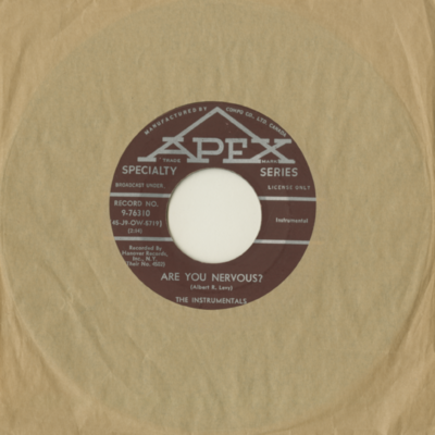 Are You Nervous / Chop Suey Rock (1958)