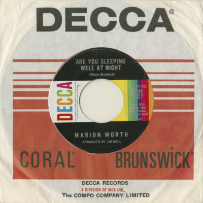 Are You Sleeping Well At Night / Spreadin' My Wings