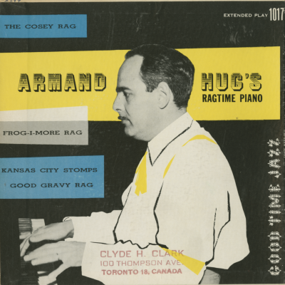 Armand Hug's Ragtime Piano