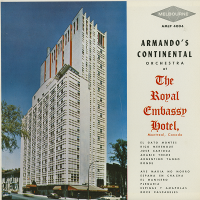 Armando's Continental Orchestra At The Royal Embassy Hotel