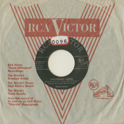 Arrivederci Roma / Younger Than Springtime