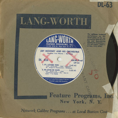 Art Mooney And His Orchestra