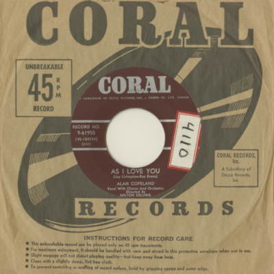 As I Love You / Moonlight And Shadows (1958)