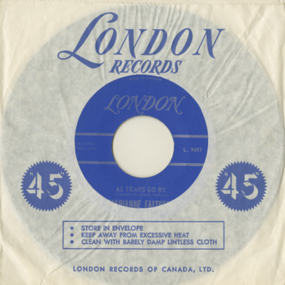 As Tears Go By / Greensleeves (1964)