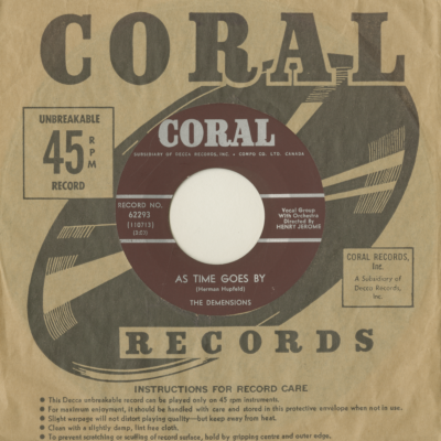 As Time Goes By / Seven Days A Week (1961)