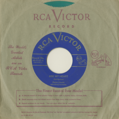 Ask My Heart / Waltzing My Blues Away (1950)