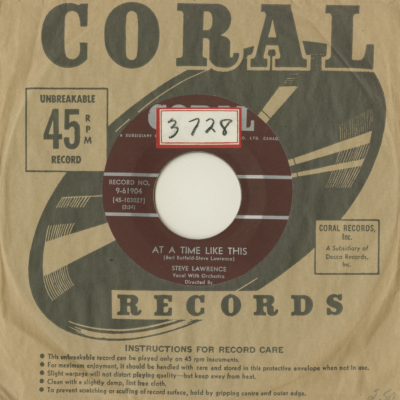 At A Time Like This / A Long Last Look