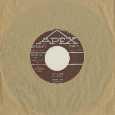 At Last / Our Love (1960)