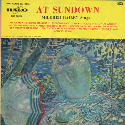 At Sundown Mildred Bailey Sings (1956)