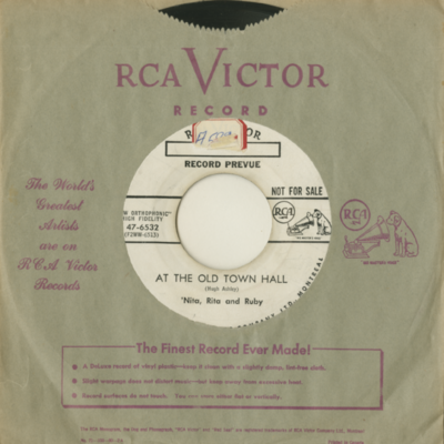 At The Old Town Hall / Last Night In My Dreams (1956)