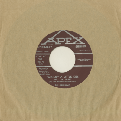 Gimme A Little Kiss / At Times Like This (1961)