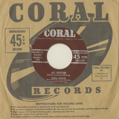 Au Revoir / Danger Signs