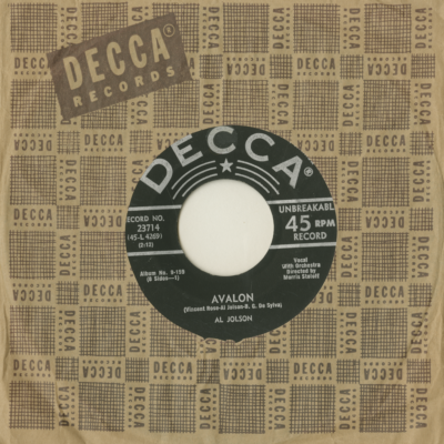 Avalon / Anniversary Song