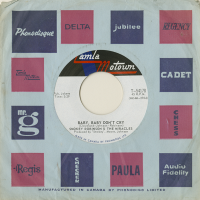 Baby Baby Don't Cry / Your Mother's Only Daughter (1968)