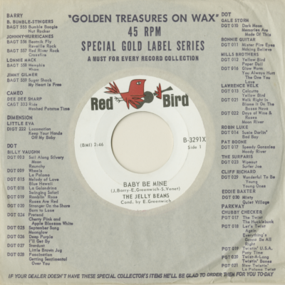 Baby Be Mine / The Kind Of Boy You Can't Forget (1964)