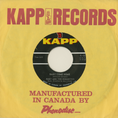 Baby Come Home / Every Day's A Holiday