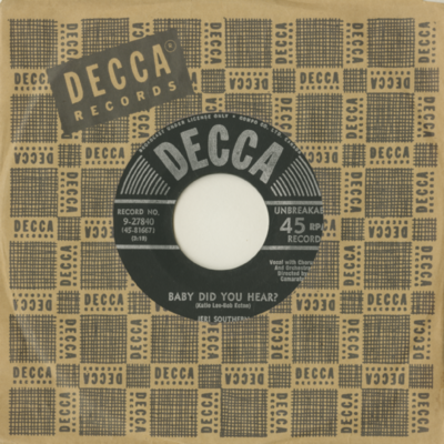 Baby Did You Hear? / You Better Go Now