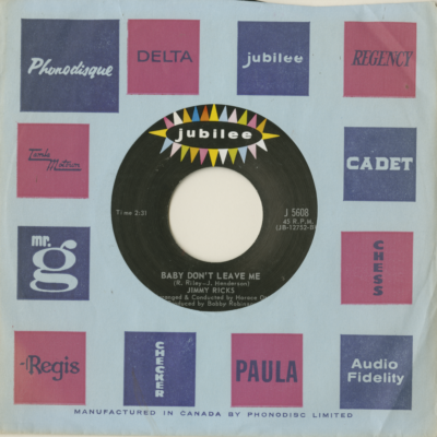 Baby Don't Leave Me / It's All In The Game