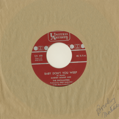 Baby Don't You Weep / For Your Precious Love